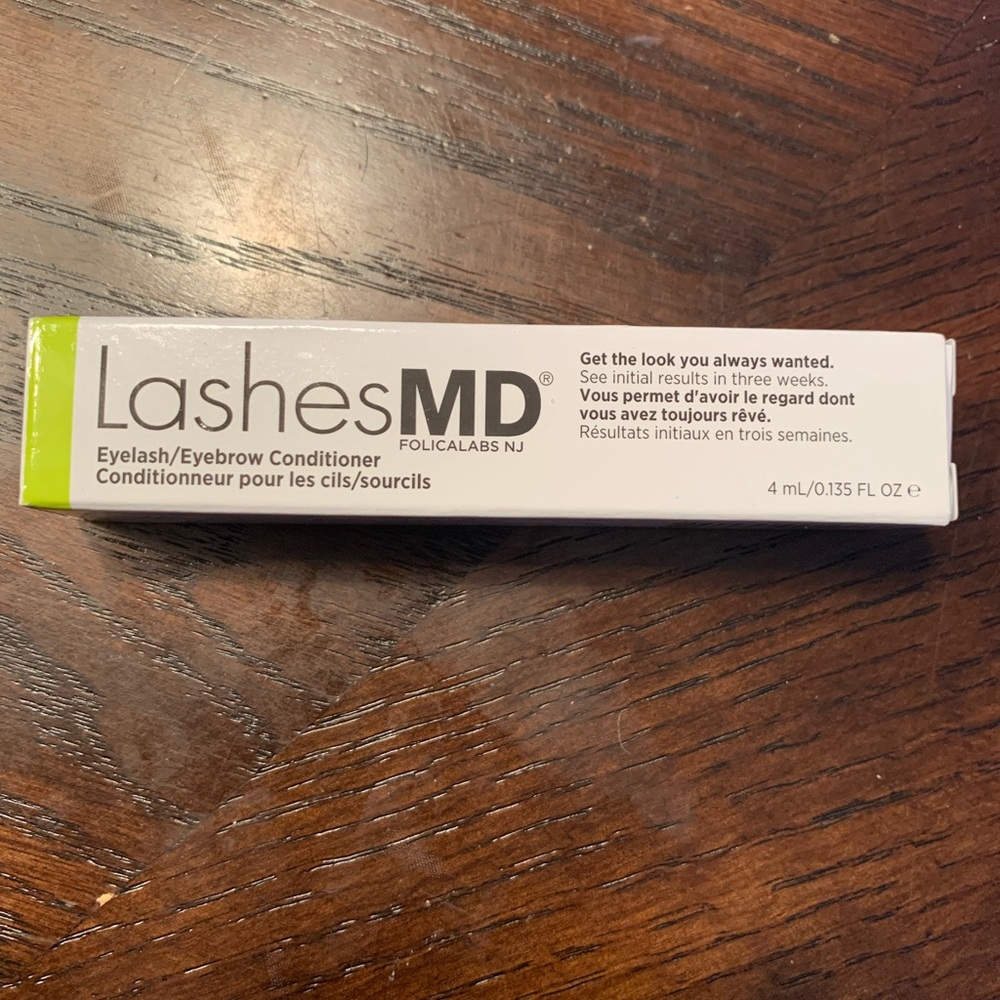 LASHES MD Eyelash Eyebrow Conditioner Serum New in Box Expires 08/22 $70 Retail
